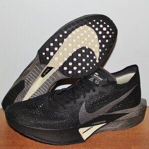 Nike ZoomX VaporFly Next% 3 Running Shoes Mens 13 Black Olive Aura